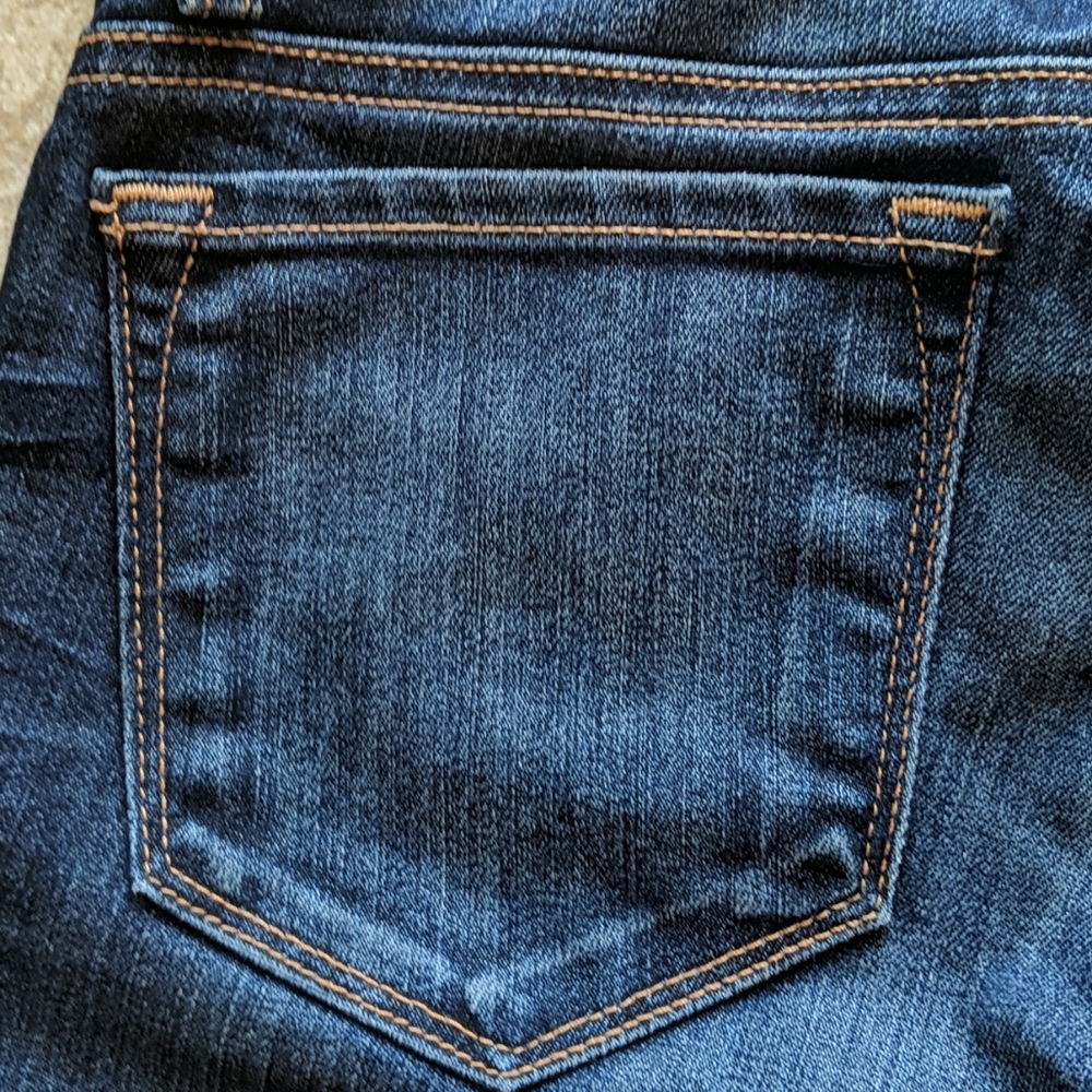 J Brand Cigarette Leg straight jeans style #91410DKV darkwash sz 24x35L TALL - Picture 10 of 14